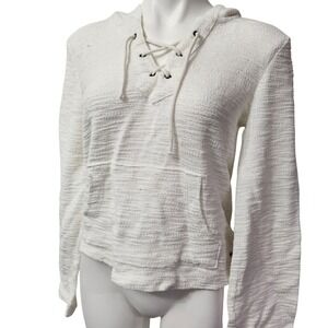 Roxy organic cotton lightweigh‎ beach pullover hoodie lightweight size XS